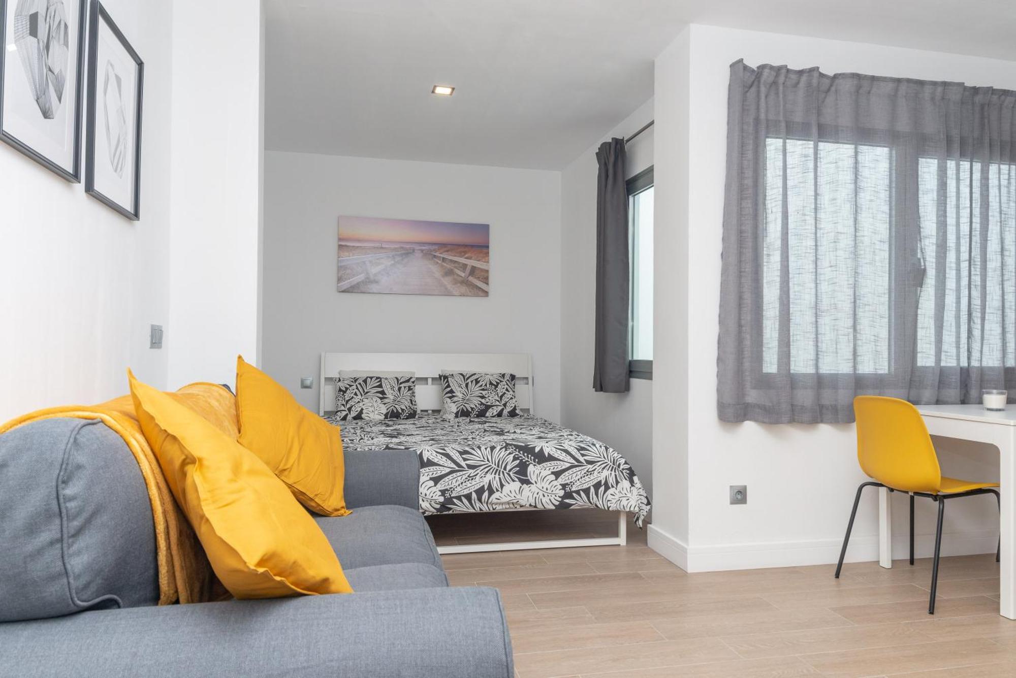 Estudio Con Balcon Playa Las Canteras Las Palmas de Gran Canaria Extérieur photo