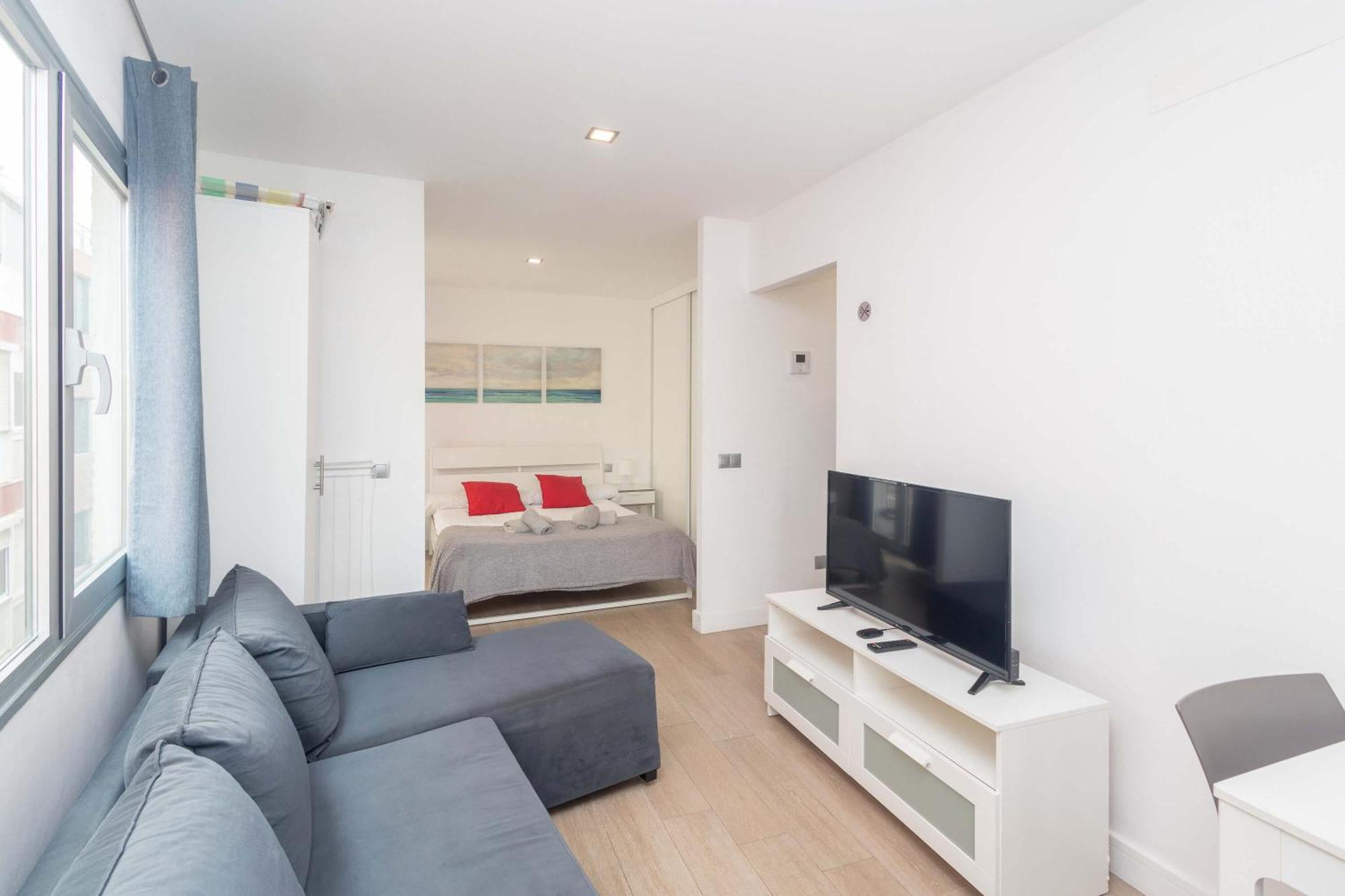 Estudio Con Balcon Playa Las Canteras Las Palmas de Gran Canaria Extérieur photo