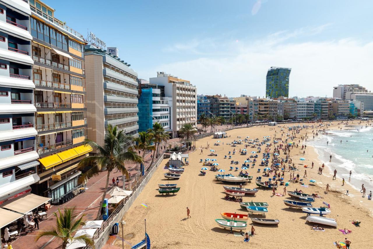 Estudio Con Balcon Playa Las Canteras Las Palmas de Gran Canaria Extérieur photo